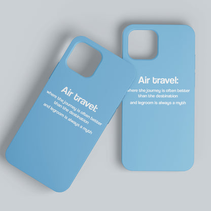 The legroom is always a myth - Iphone Case