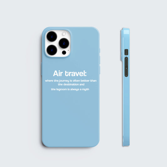The legroom is always a myth - Iphone Case